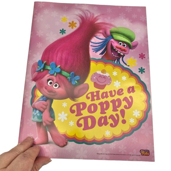 Dreamworks Trolls World Tour Lunch Bag Set W/ Notes & Posters - Picture 6 of 12